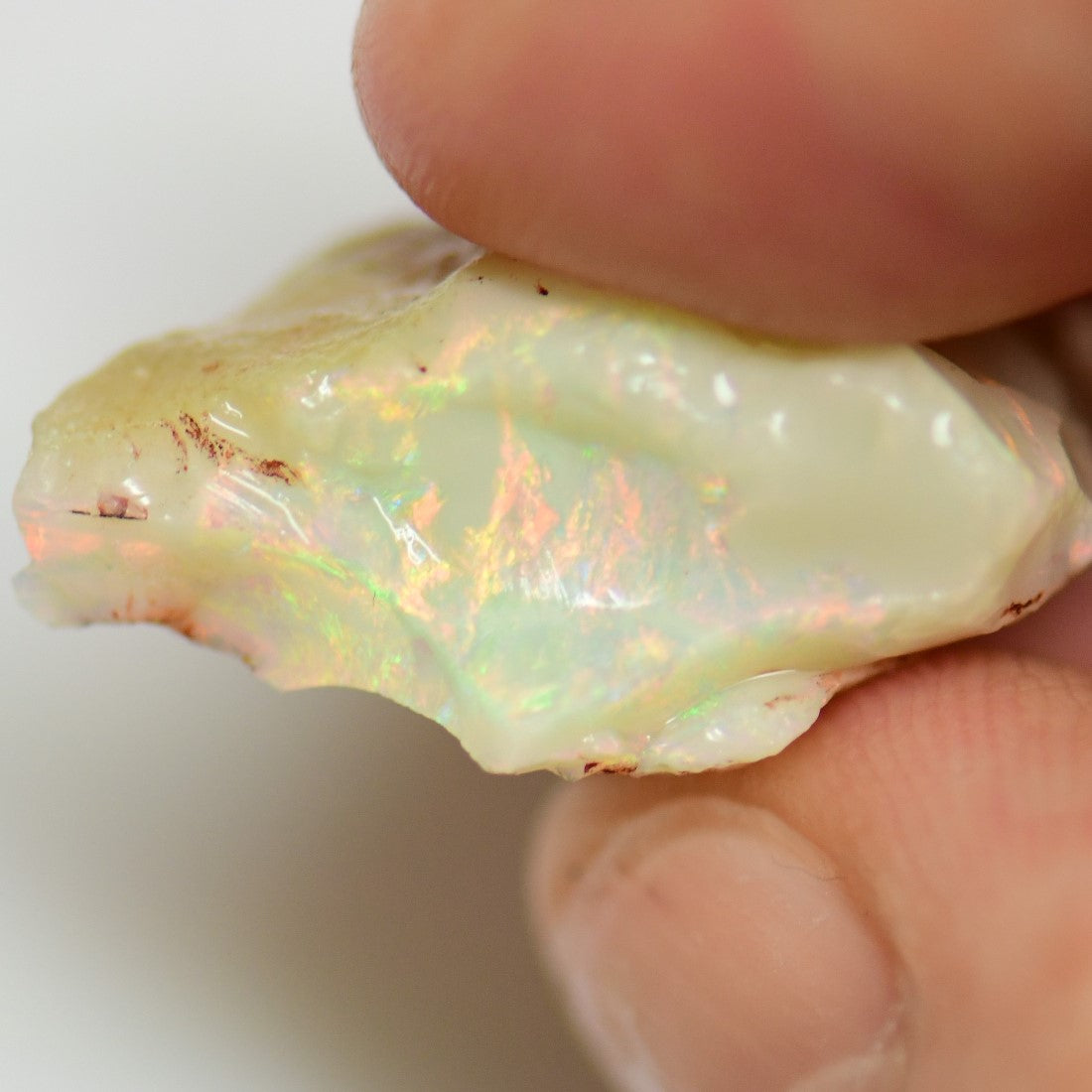 27.85 cts Australian  Rough Opal for Carving, Lightning Ridge