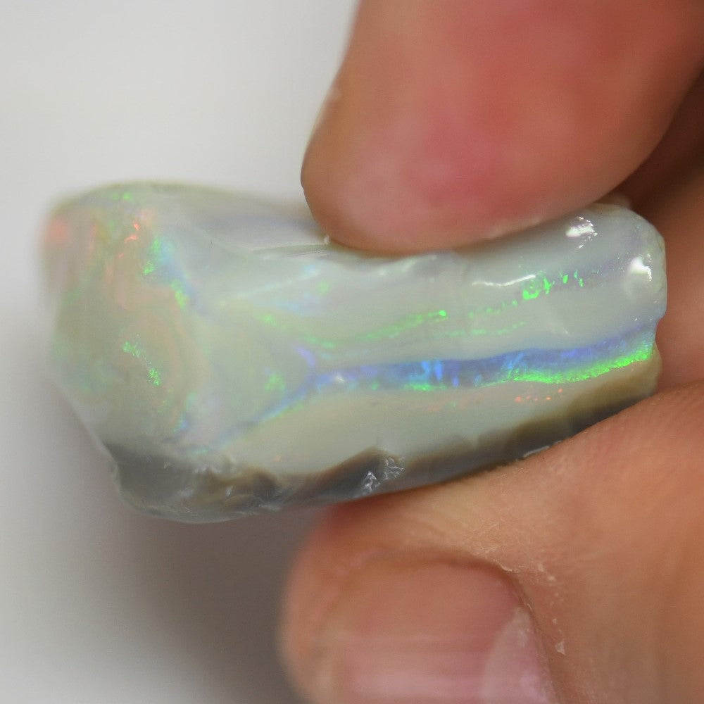 40.95 cts Australian Single Rough Opal for Carving, Lightning Ridge