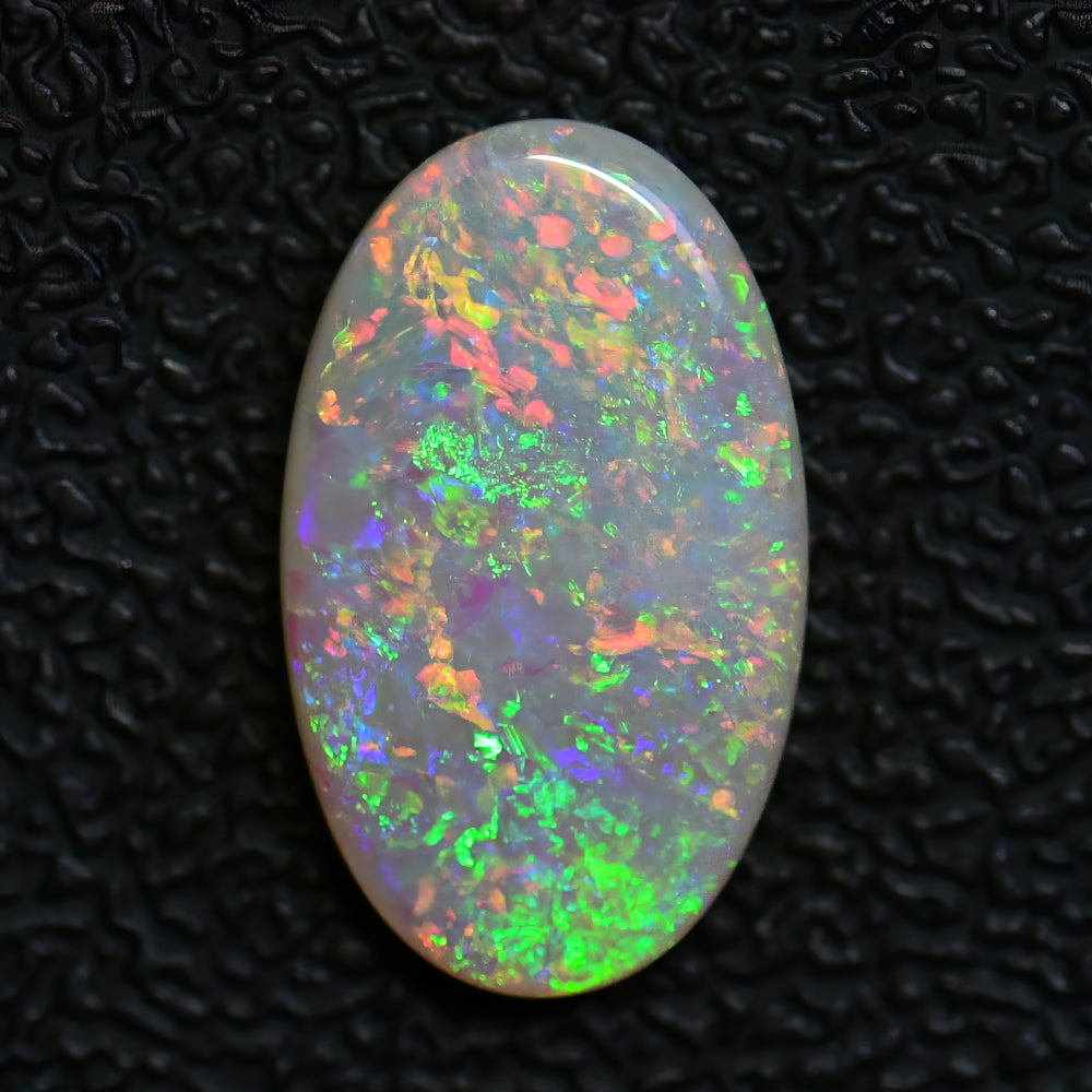 3.20 Australian Solid Opal Cut Stone, Lightning Ridge