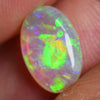1.68 cts Australian Opal Lightning Ridge, Crystal Solid Stone