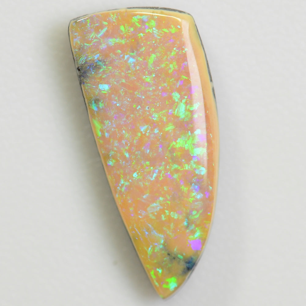 14.34 cts Australian Boulder Opal, Cut Stone