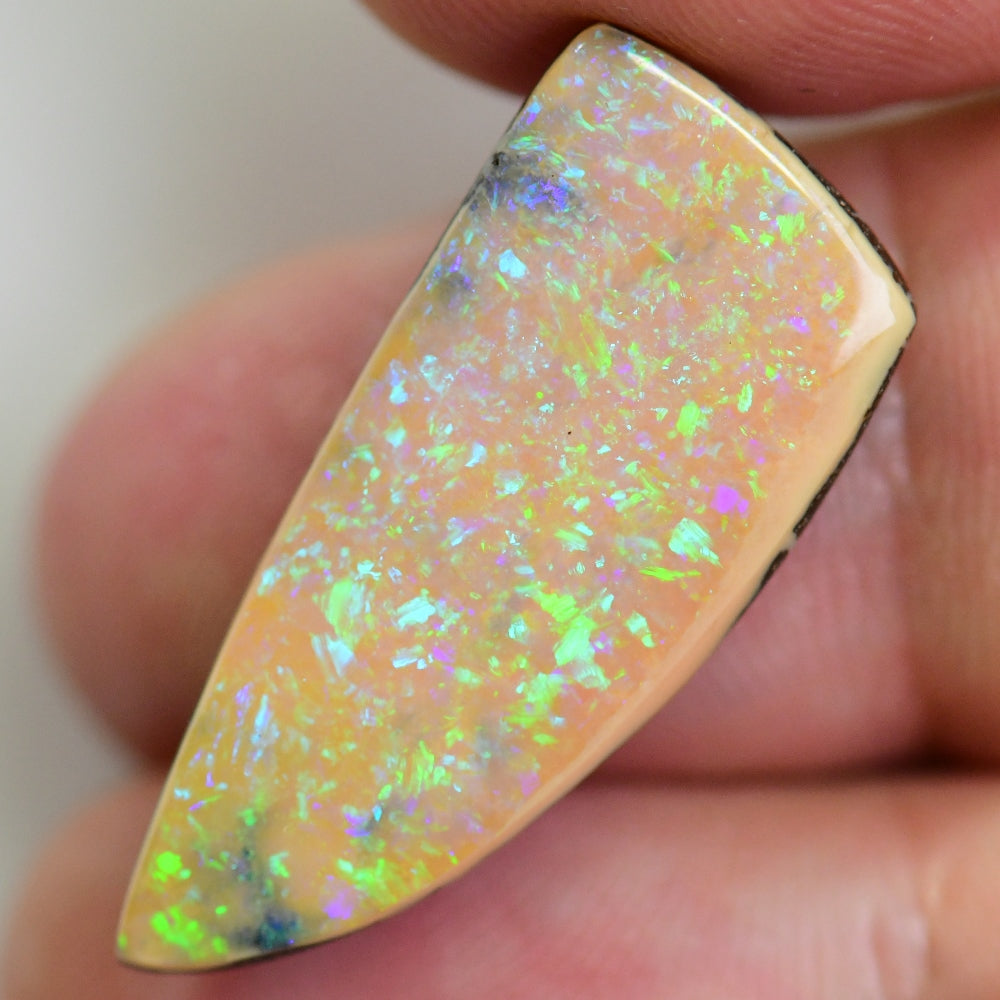 14.34 cts Australian Boulder Opal, Cut Stone