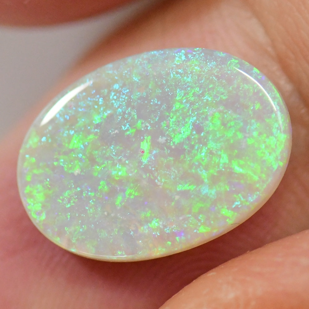 2.96 cts Australian Solid Opal Cut Stone, Lightning Ridge