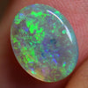 1.89 cts Australian Semi Black Opal Solid  Lightning Ridge - Crystal
