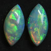 0.80 cts Opal Cabochon Pairs, Australian Solid Stone South Australia
