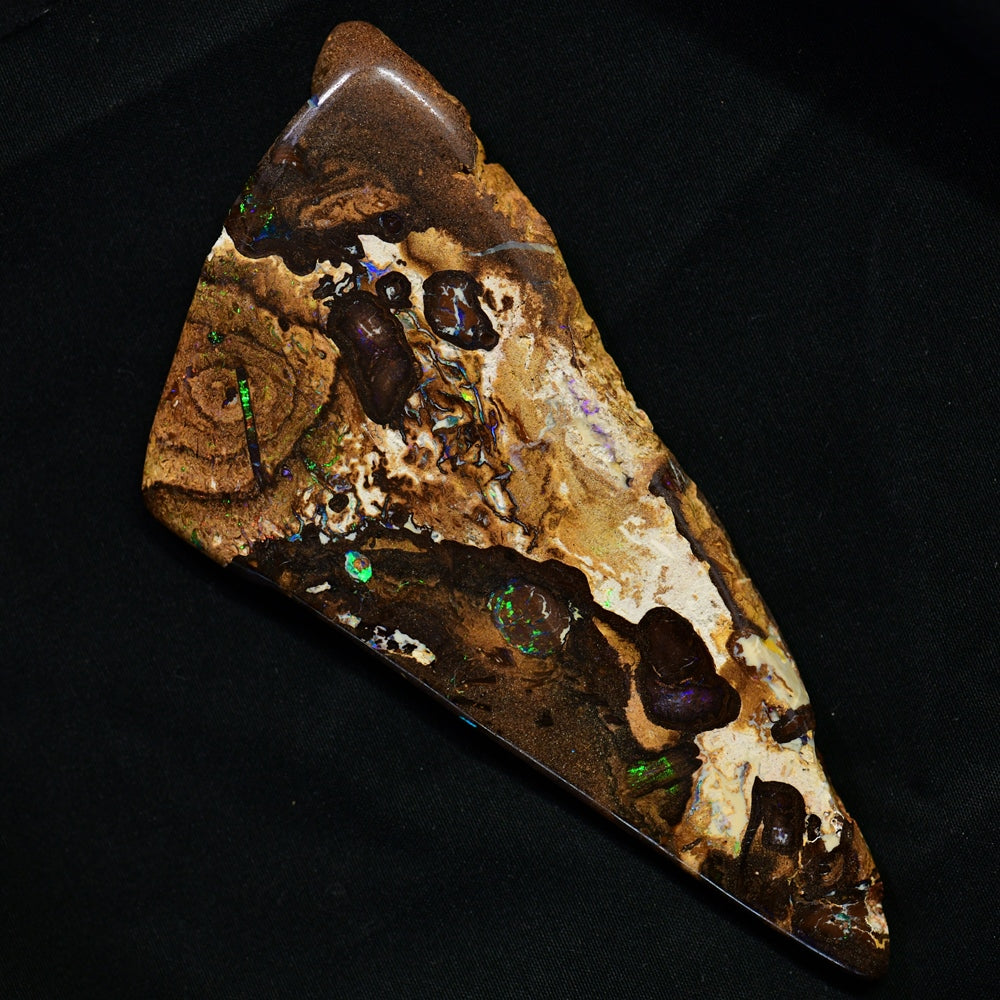 360 cts Australian Boulder Opal Polished Specimen Slice