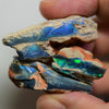 gemstone rough blue opal