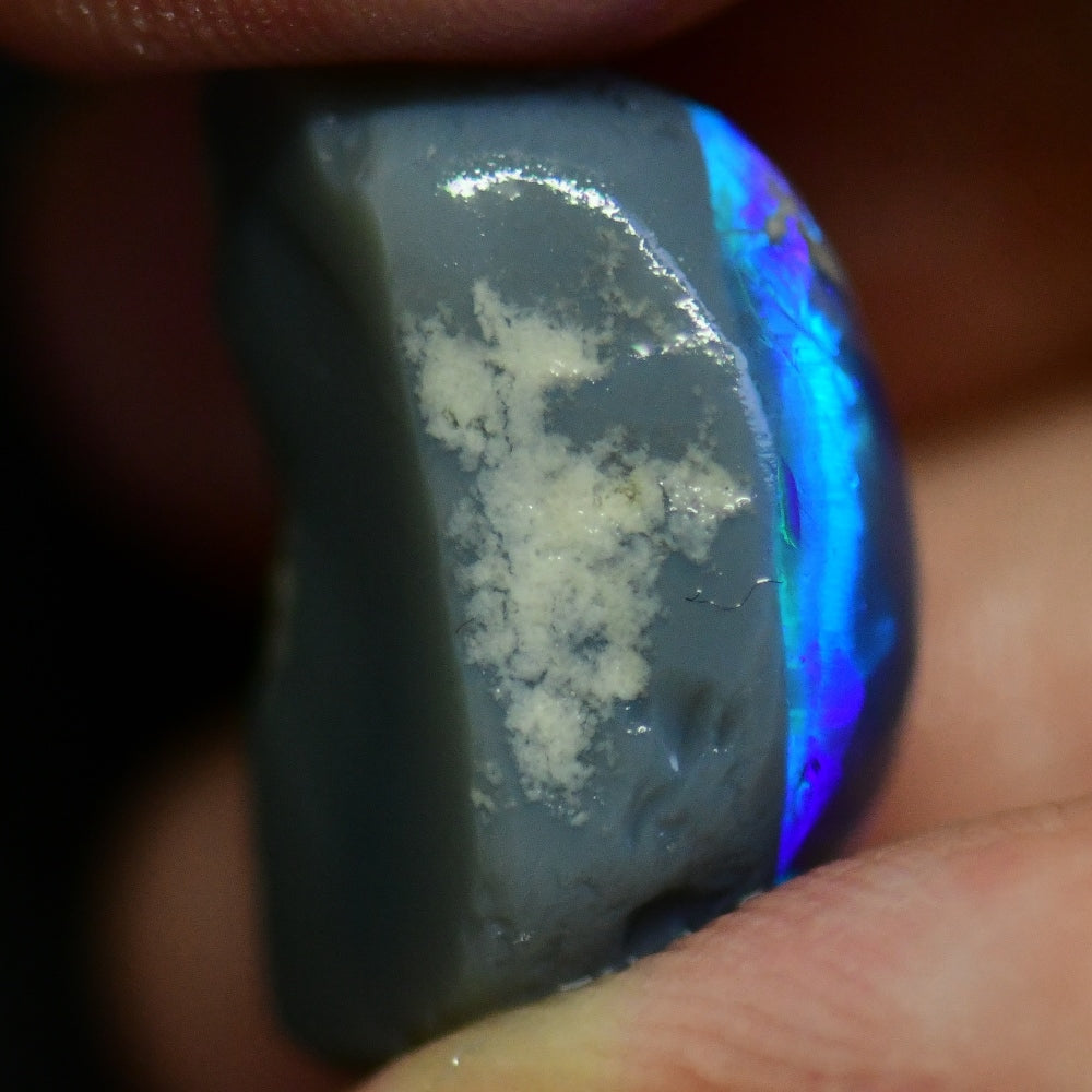 18.1 cts Australian Rough Gem Opal Lightning Ridge