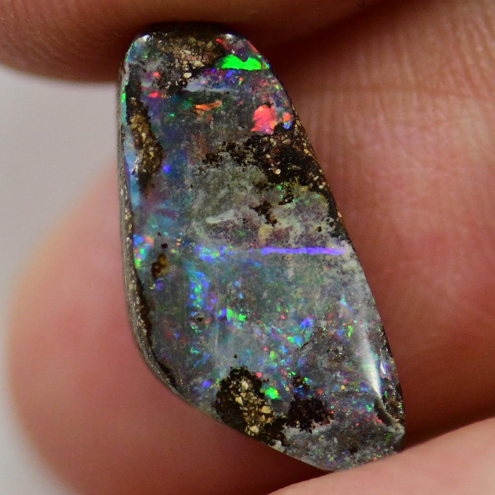 4.15 cts Australian Boulder Opal, Cut Stone