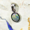 Opal Pendant Silver
