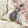 silver opal pendant