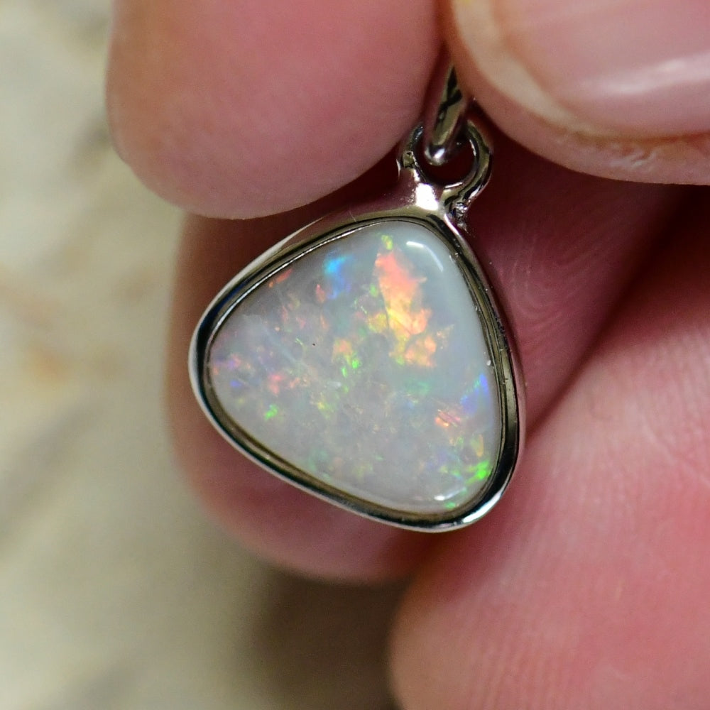 australian opal pendant