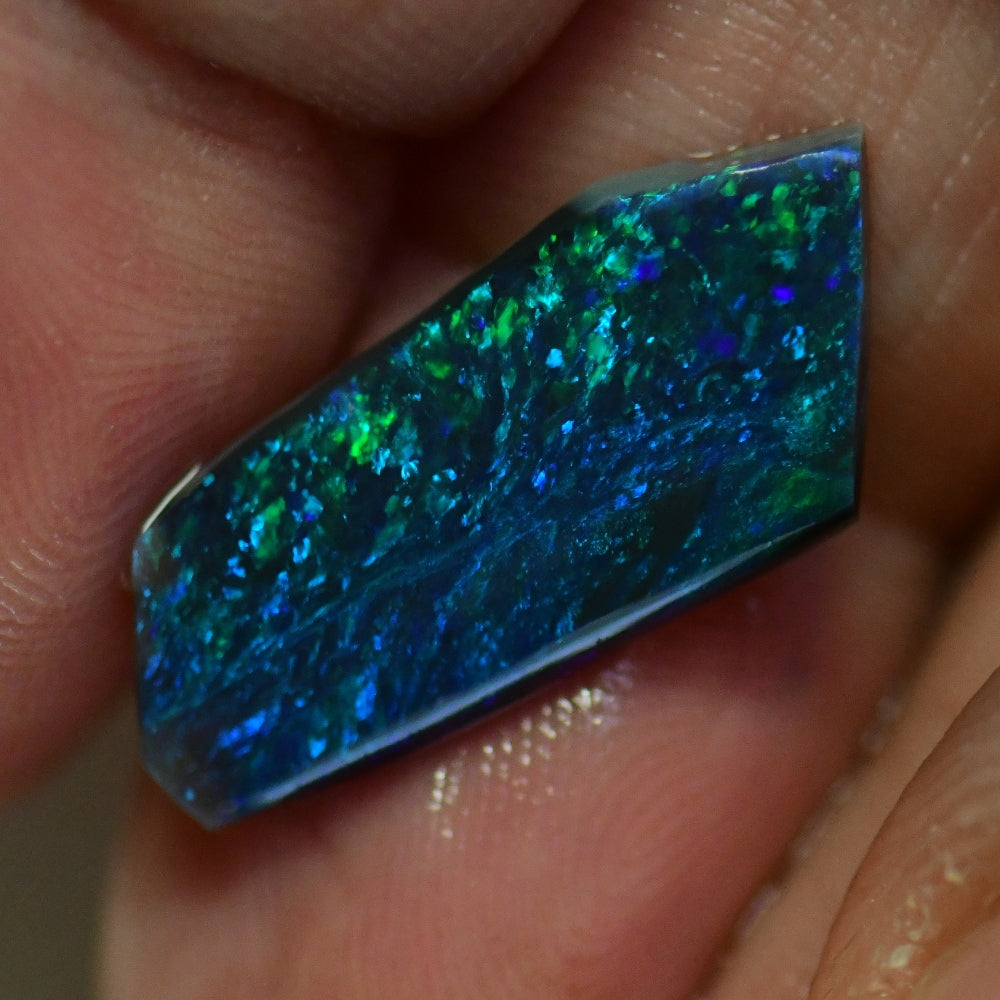 black blue opal