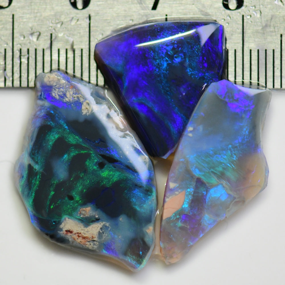 black opal gemstone