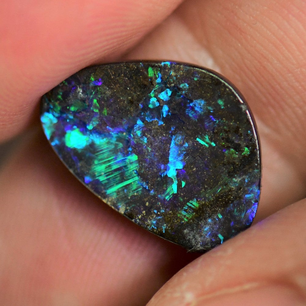4.60 cts Australian Boulder Opal, Cut Stone