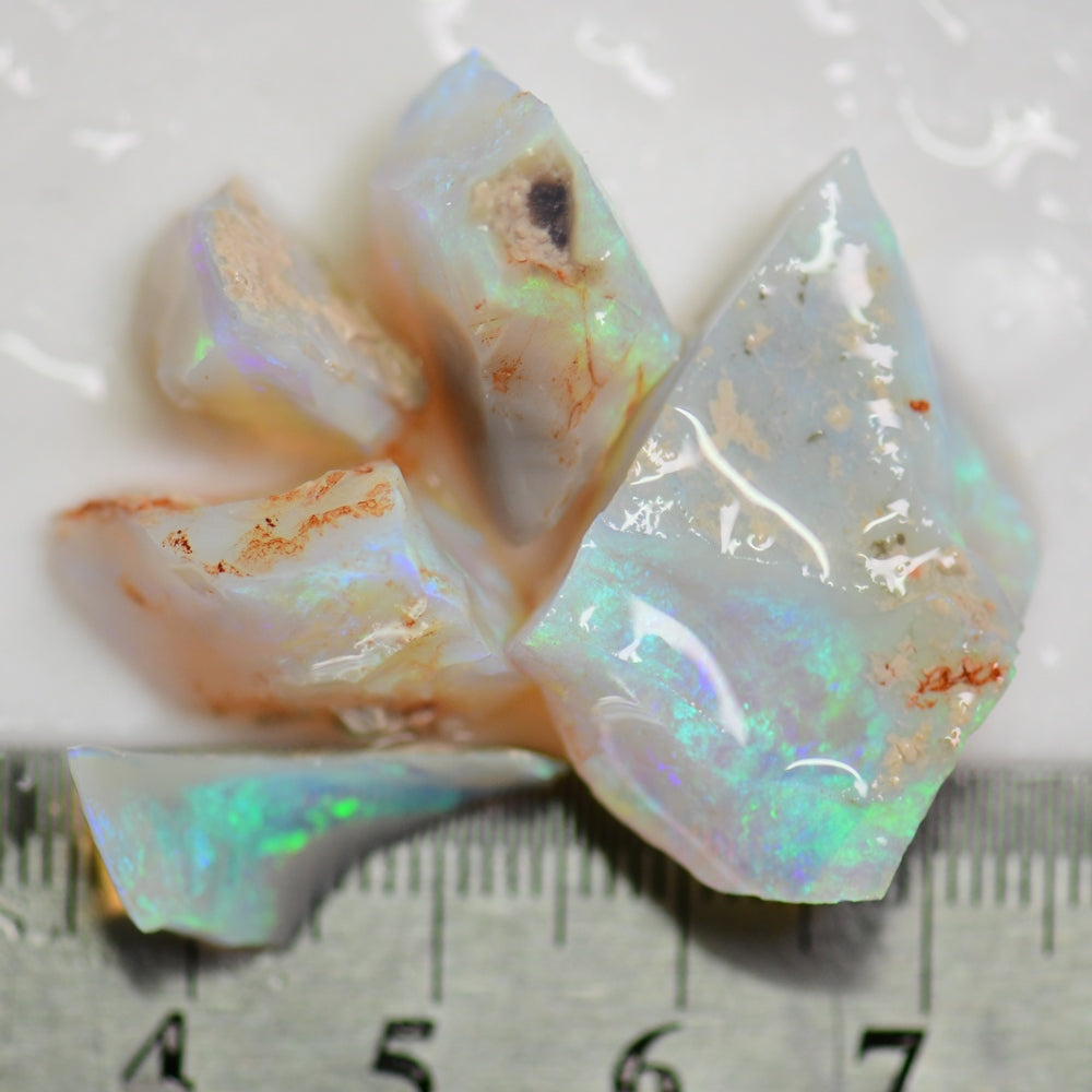 54.6 cts Australian Rough Opal Parcel, Lightning Ridge-Crystal