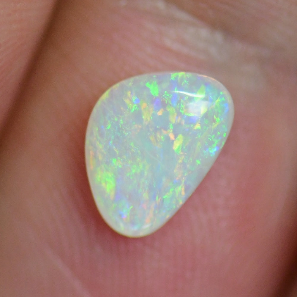 0.82 cts Australian Solid Opal Cut Stone, Lightning Ridge
