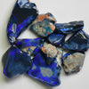 raw blue opal