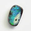 blue opal cut stone