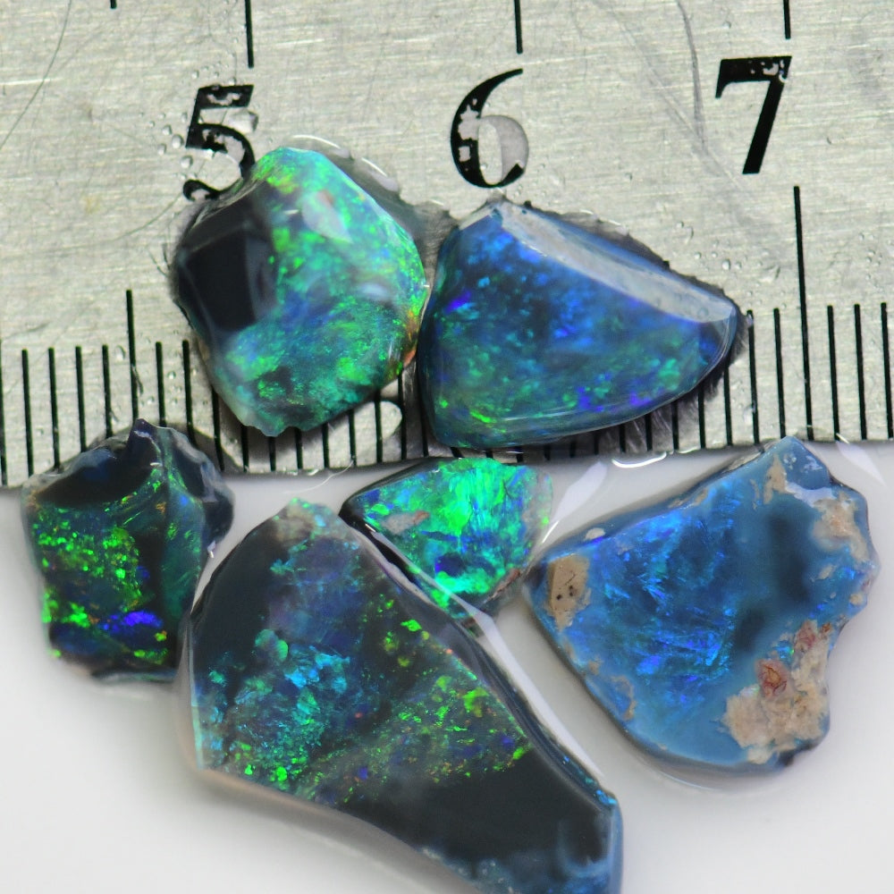 black opal gemstone