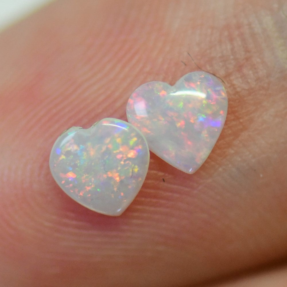 0.3 cts Opal Cabochon Pairs, Australian Solid Stone South Australia