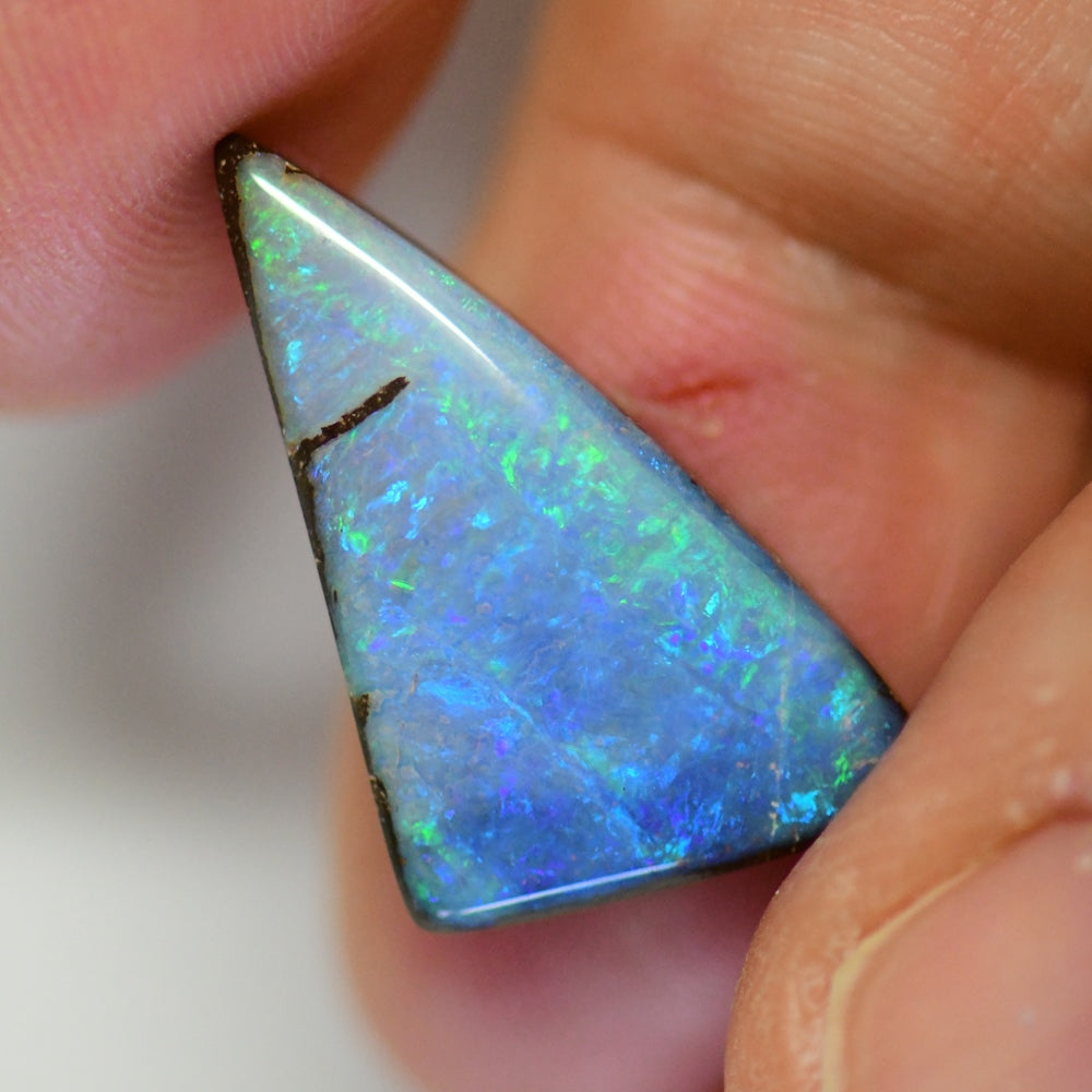 10 cts Australian Boulder Opal, Cut Stone