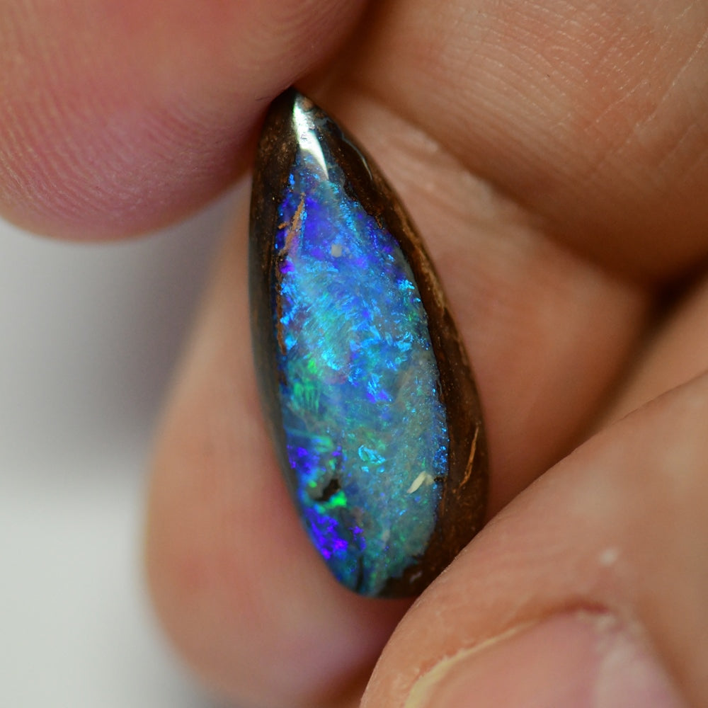 5.23 cts Australian Boulder Opal, Cut Stone