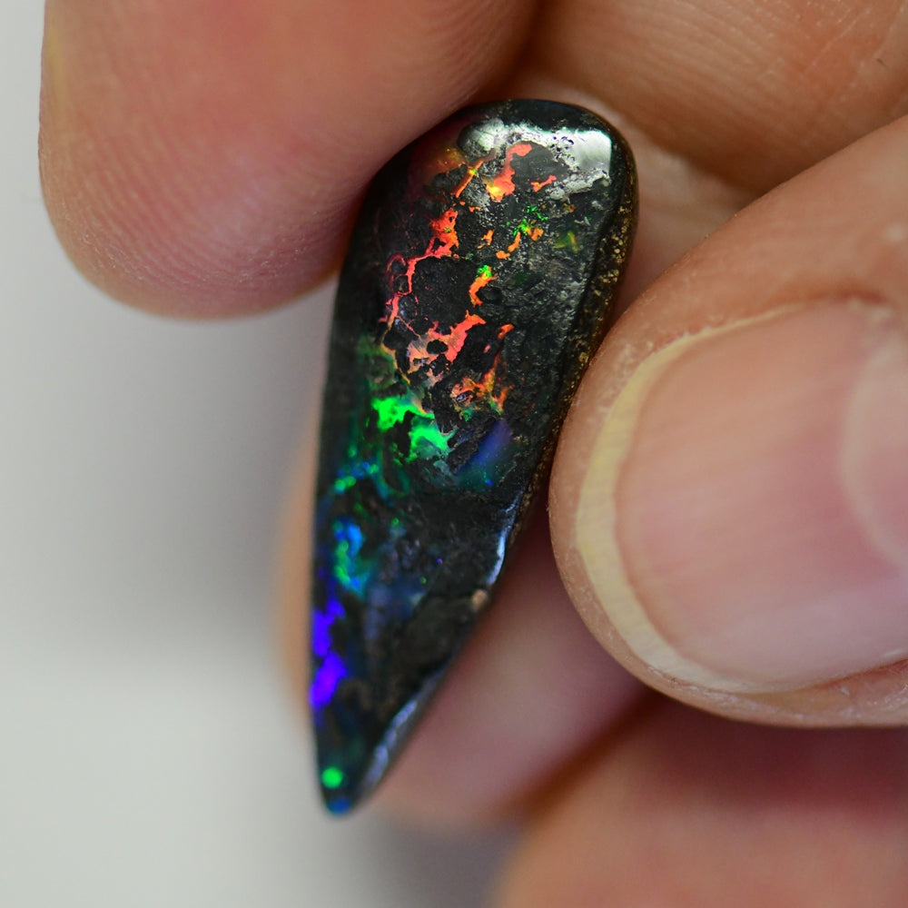 7.30 cts Australian Boulder Opal, Cut Stone