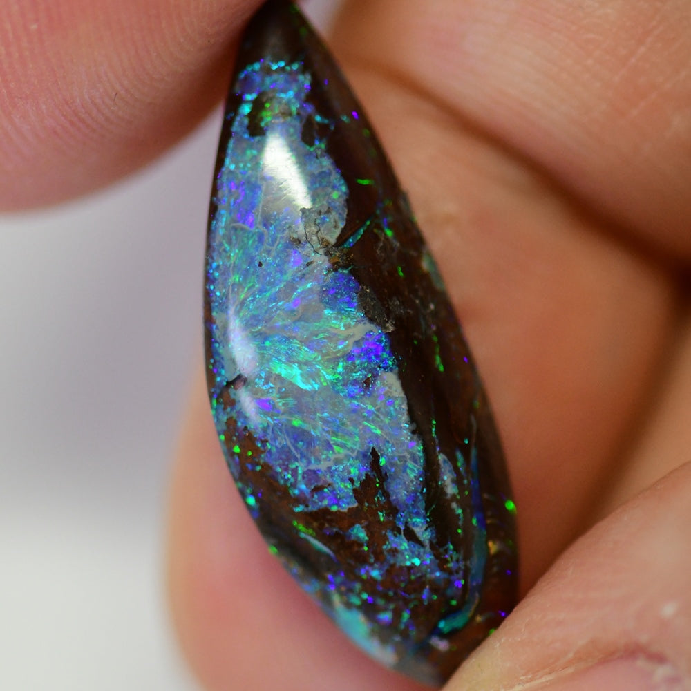 19.75 cts Australian Boulder Opal, Cut Stone