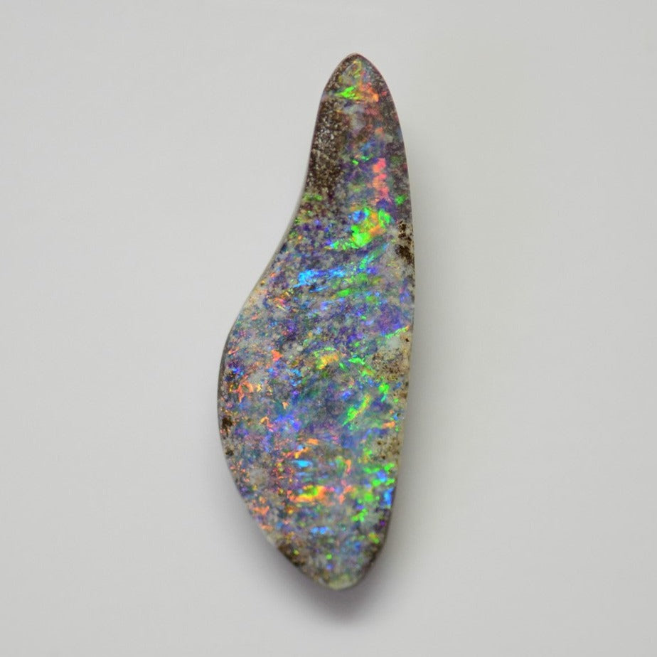 solid boulder polished opal