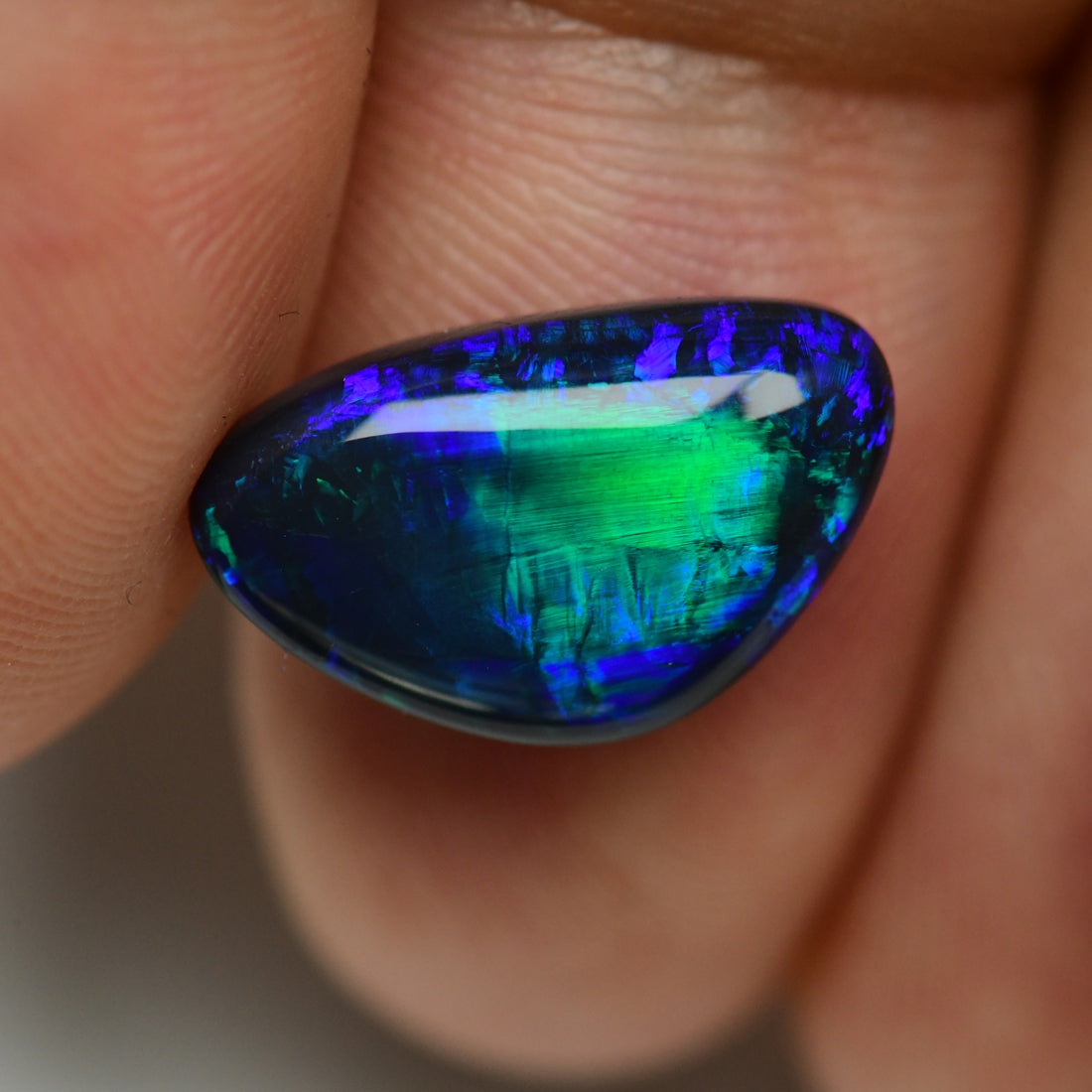 black gem opal