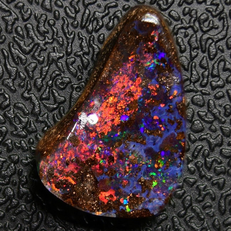 5.94 cts Australian Boulder Opal, Cut Stone