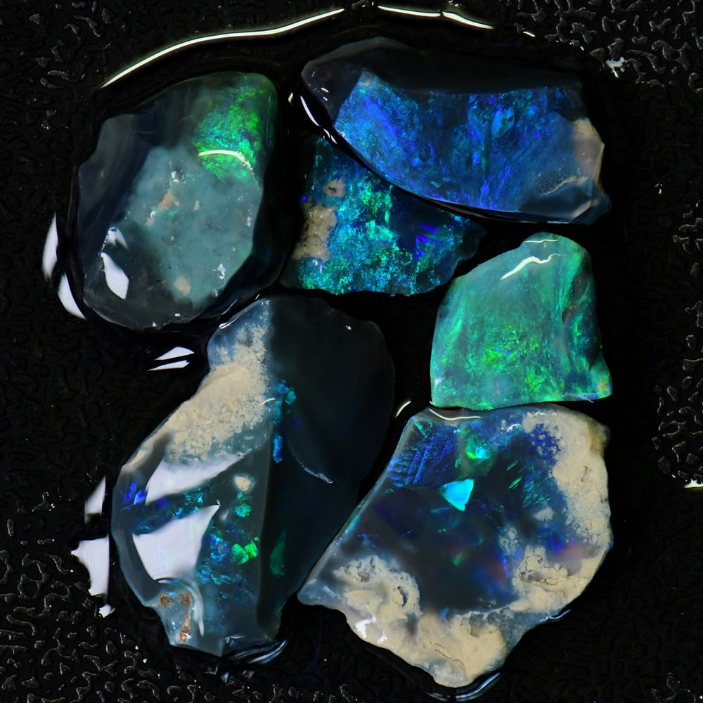 Rough BLACK Opal