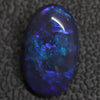 5.70 cts Australian Black Opal, Lightning Ridge, Solid Loose Stone, Cabochon
