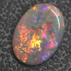 2.90 cts Australian Semi Black Opal Solid Lightning Ridge Cabochon Loose Stone