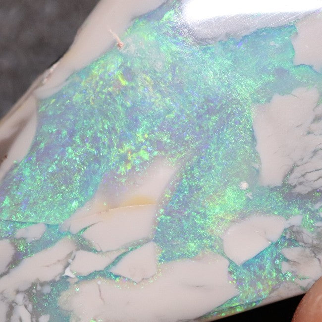 26.7 cts Australian Opal Rough Lightning Ridge Polished Specimen Solid