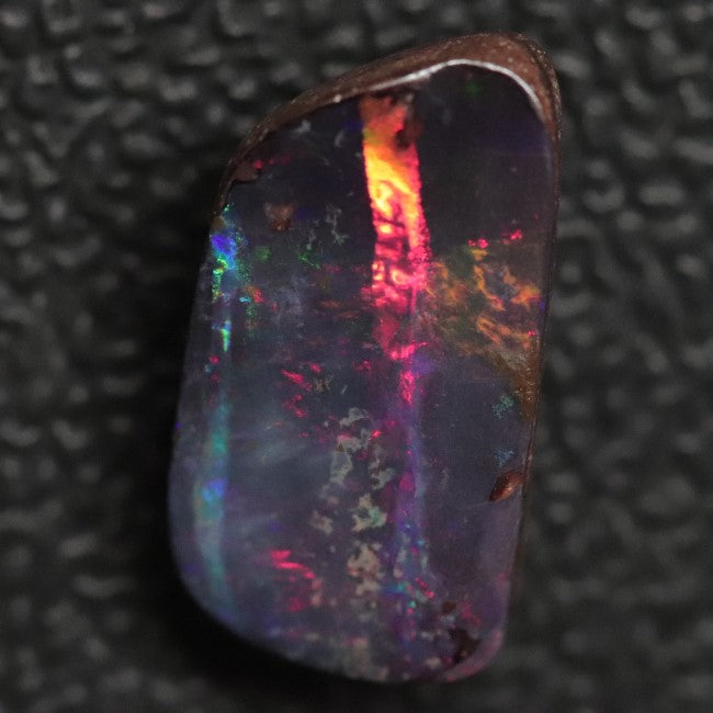 3.80 cts Australian Boulder Opal Cut Loose Stone