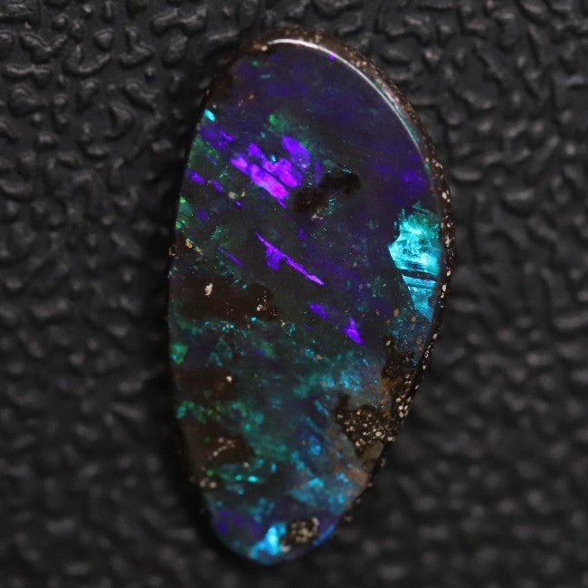 3.18 cts Australian Boulder Opal, Cut Loose Stone