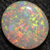 1.22 cts Australian Semi Black  Opal Solid Lightning Ridge Cabochon Loose Stone