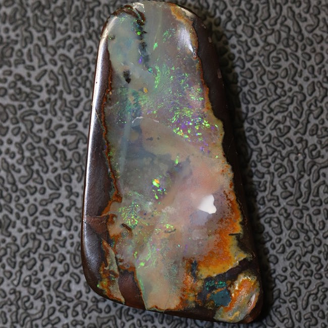 18.50 cts Australian Boulder Opal Cut Loose Stone
