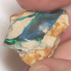 31.40 cts Australian Lightning Ridge  Black Opal Rough for Carving