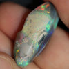 13.75 cts Australian Semi Black Opal Rough, Lightning Ridge, Polished Specimen, Natural Red Green Blue Stone