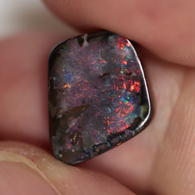 6.80 cts Australian Boulder Opal, Cut Loose Stone