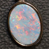 1.37 g Australian Doublet Opal with Silver Pendant : L 22.2 mm