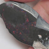 34.45 cts Australian Black Opal Rough, Lightning Ridge, Polished Specimen