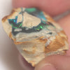 31.40 cts Australian Lightning Ridge  Black Opal Rough for Carving