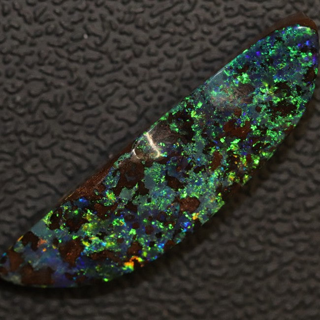 11.0 cts Green  Australian Boulder Opal, Cut Loose Stone