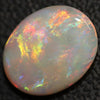 3.07 cts Australian Semi Black Opal Solid Lightning Ridge Cabochon Loose Stone