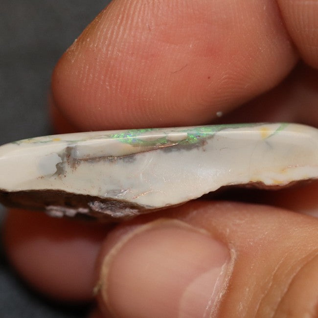 26.7 cts Australian Opal Rough Lightning Ridge Polished Specimen Solid