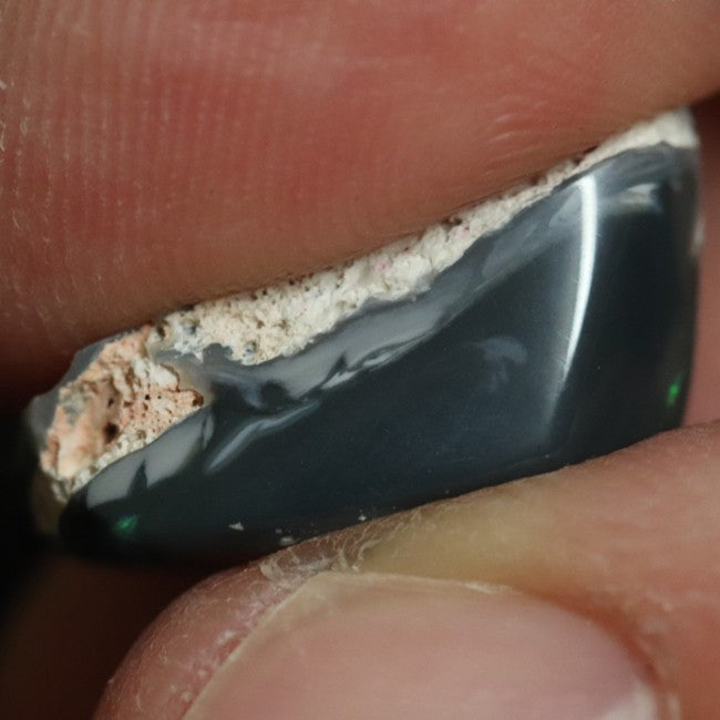 10.06 cts Australian Black Opal Rough Lightning Ridge Polished Specimen